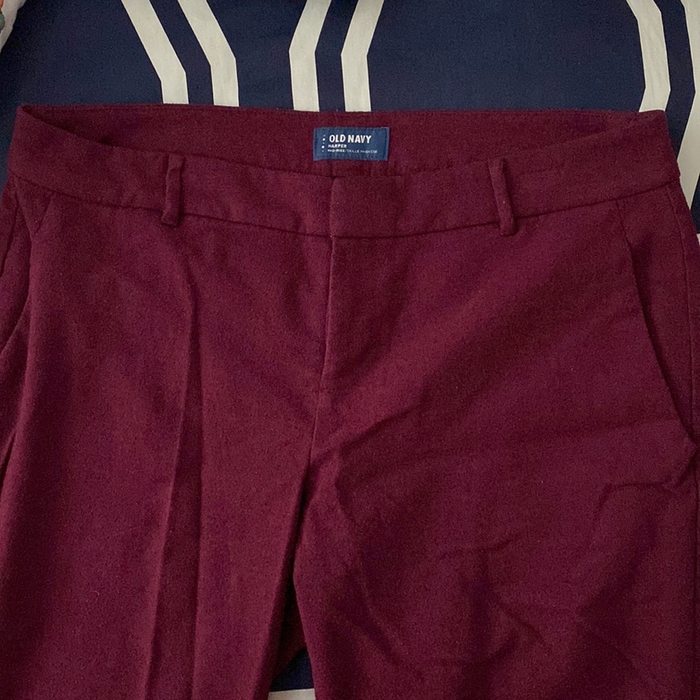 Maroon Old Navy Harper Dress Pants - Size 14